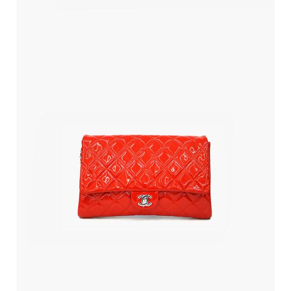 CHANEL Red Pendant Shoulder Bag A-A20365 - Picture 1 of 10